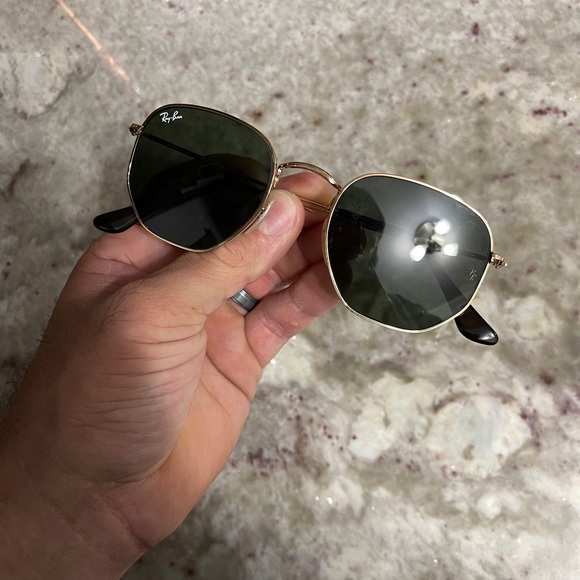 RayBan Hexagonal RB 3548-N Sunglasses - Picture 12 of 12